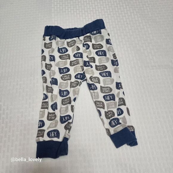 🏖 3-6 Months Infant Baby Matching Set Long Sleeve Pants Snap Button Onesie - Picture 2 of 5